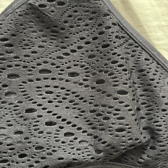 PINK SPORT Black Laced Sports Bra - Picture 4 of 6